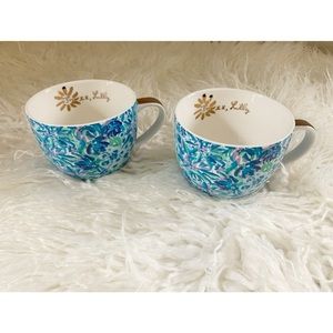Lily Pulitzer High Maintenance Ceramic Mugs